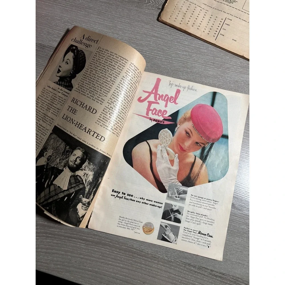 Vintage 1950s Movie Magazine Lot Photoplay Modern Screen Movie Debbie Reynolds